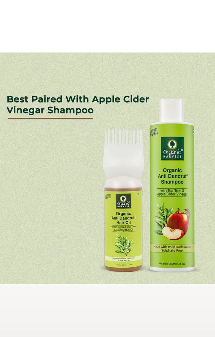 Organic Harvest | Organic Anti Dandruff Hair Oil ,150 ml 1