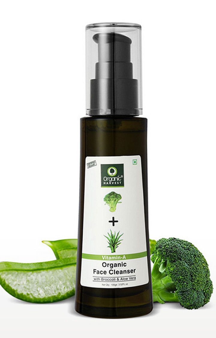 Organic Harvest | Organic Face Cleanser - Vitamin-A , 100 gm 0