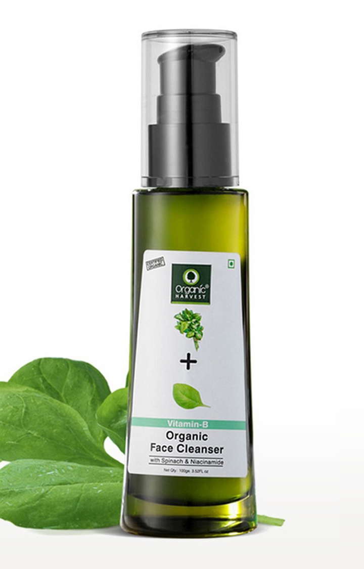 Organic Harvest | Organic Face Cleanser - Vitamin-B , 100 gm 0
