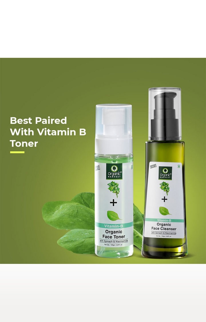 Organic Harvest | Organic Face Cleanser - Vitamin-B , 100 gm 1