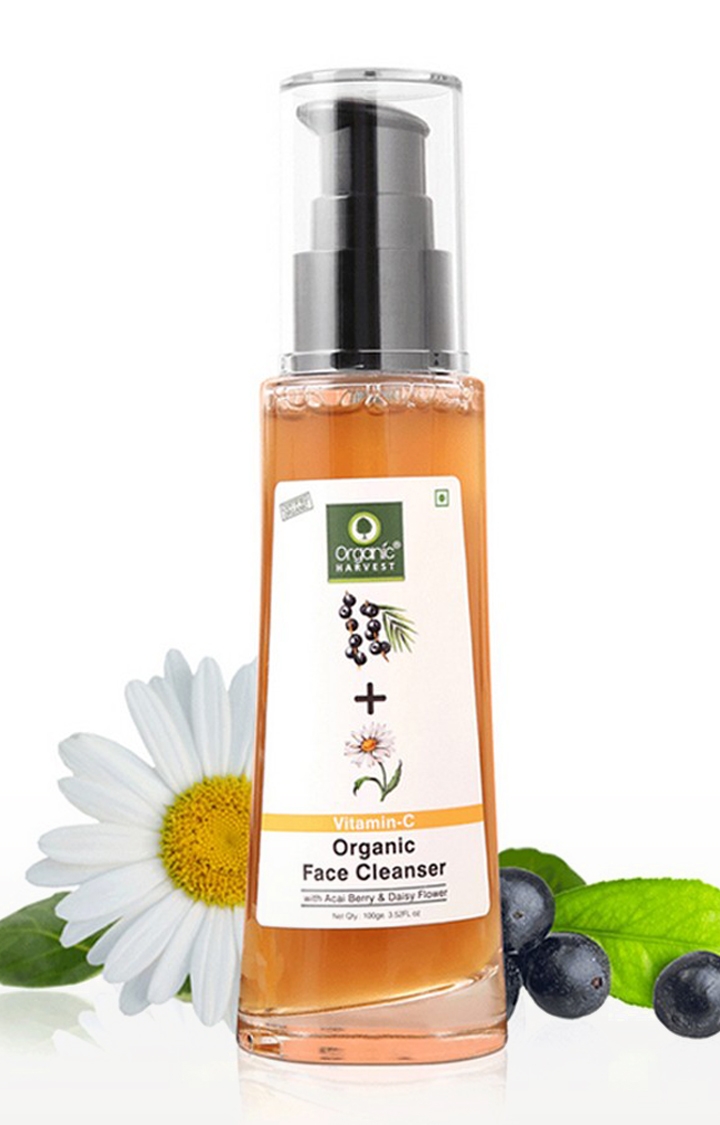 Organic Harvest | Organic Face Cleanser - Vitamin-C , 100 gm 0