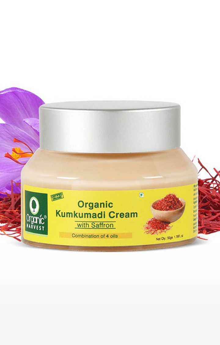 Organic Harvest | Organic Kumkumadi Cream With Saffron, 50 gm 0