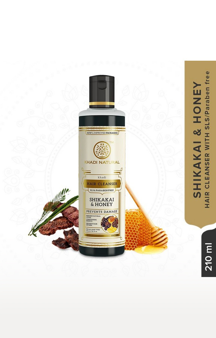 Shikakai Honey Hair Cleanser SLS and Paraben Free