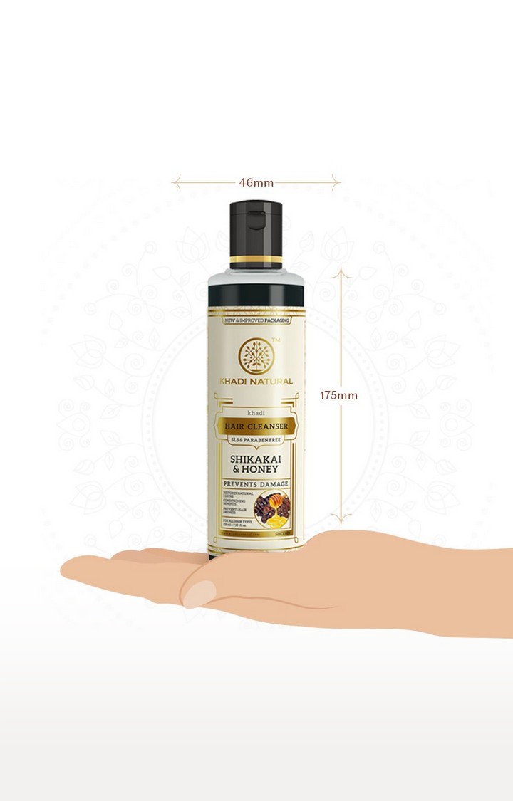 Shikakai Honey Hair Cleanser SLS and Paraben Free