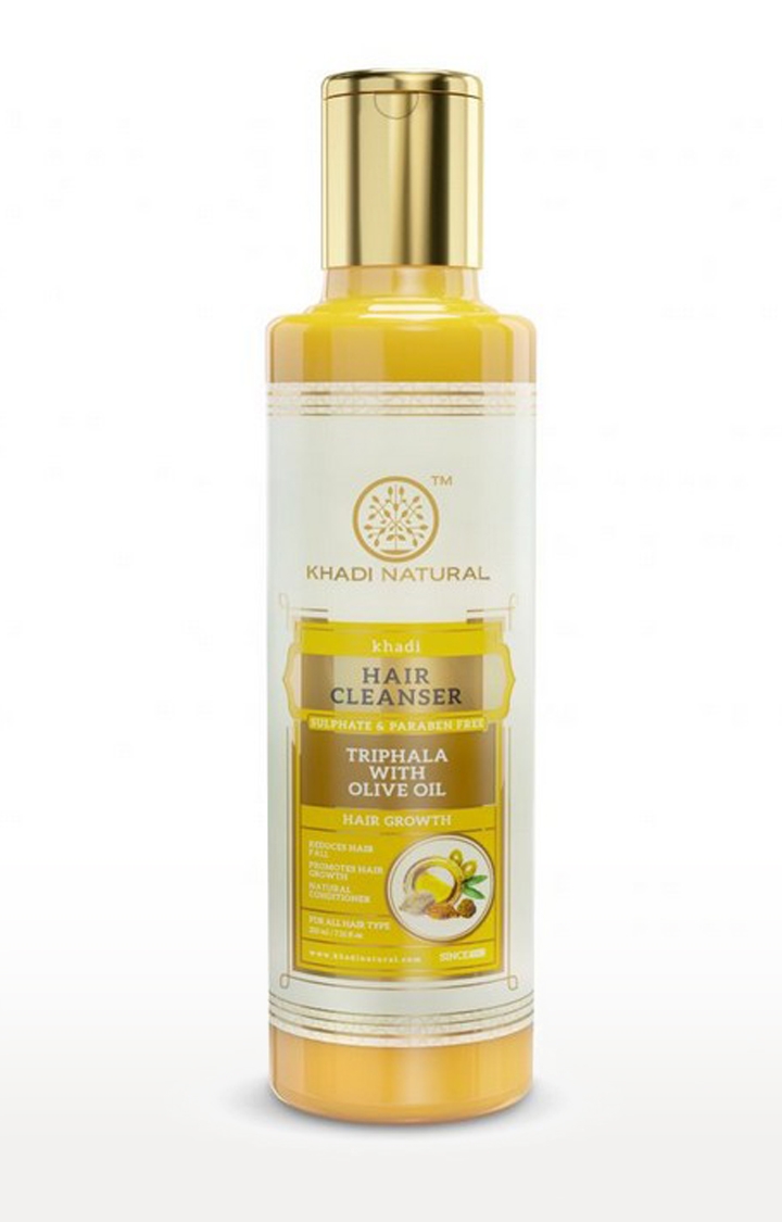Khadi Natural | Triphala with Olive Oil Cleanser/ Shampoo Sulphate Paraben Free 0