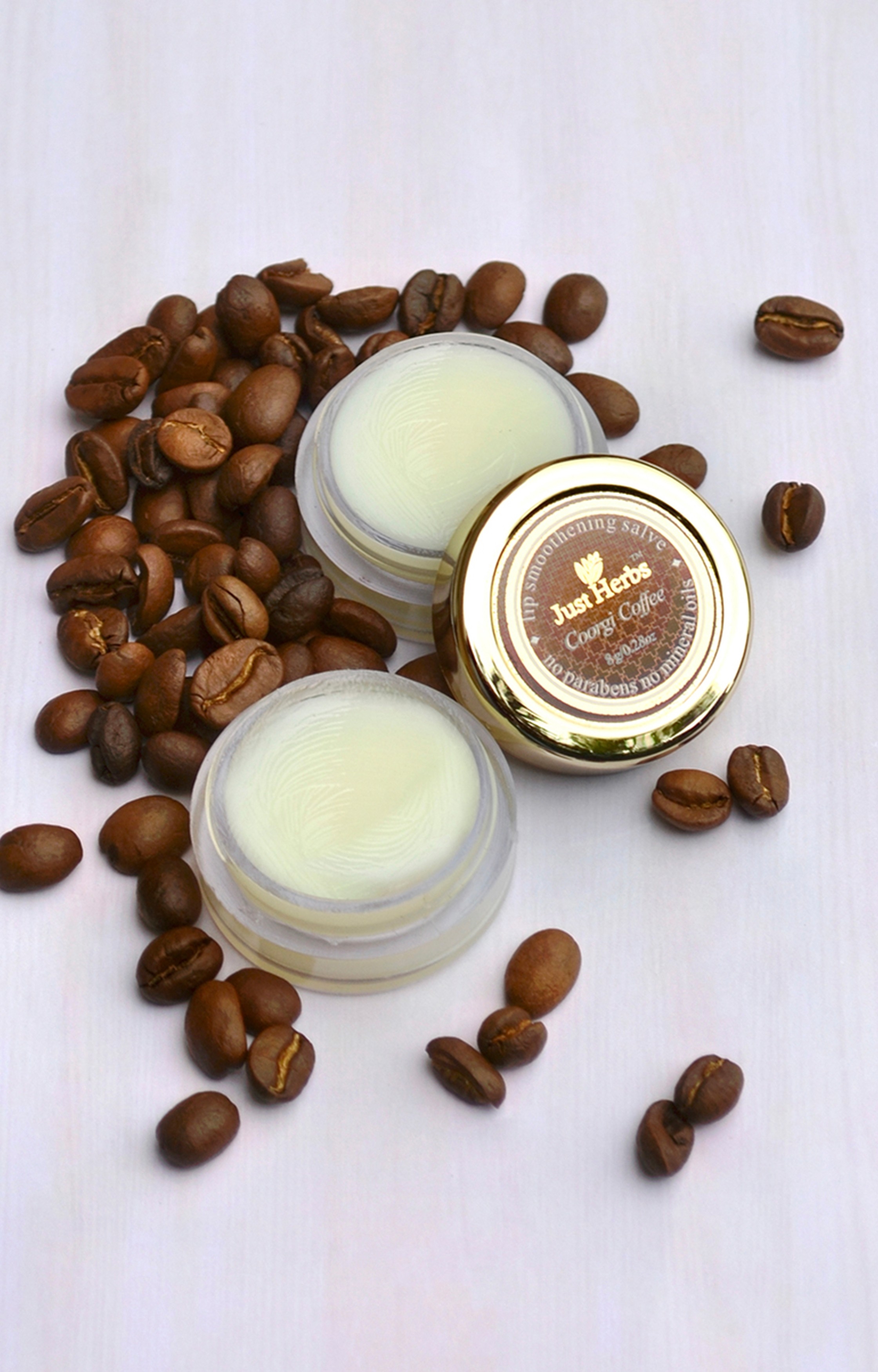 Just Herbs | Coorgi Coffee Lip Smoothening Salve 1