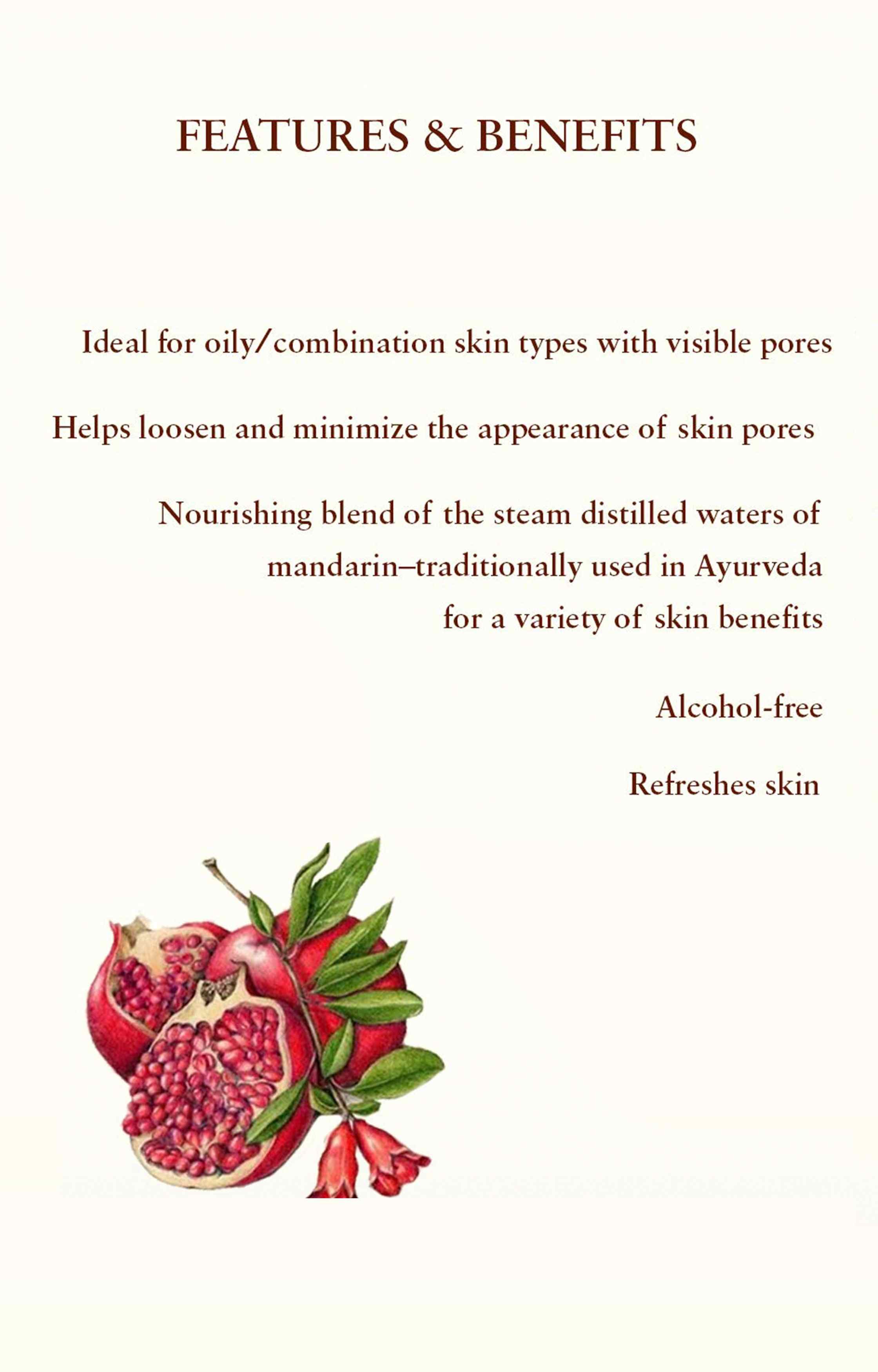 Pomegranate Mandarin Pore Refining Tonique ( Enlarged Pores )
