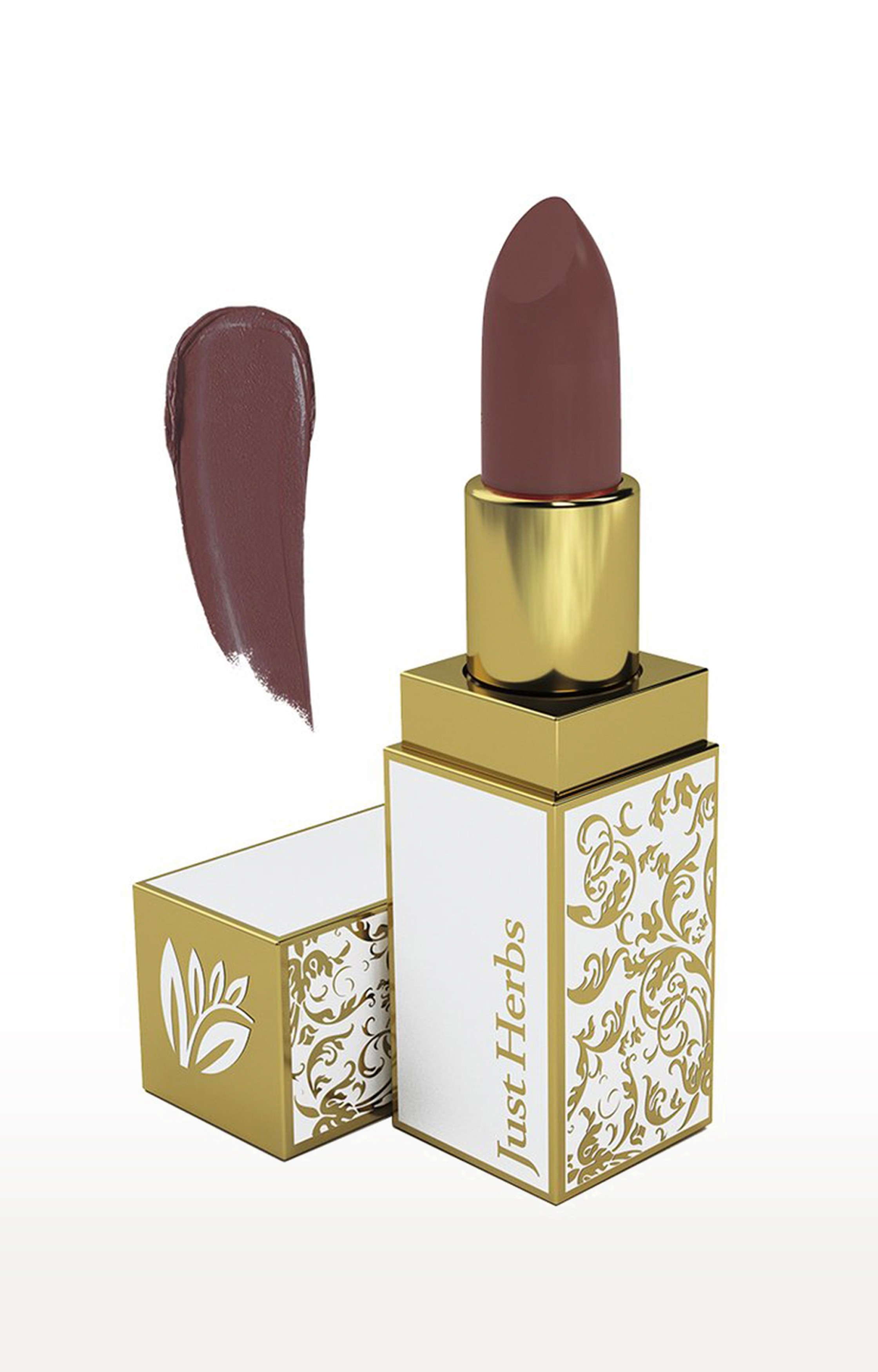 Just Herbs | Just Herbs Herb Enriched Ayurvedic Lipstick (Plum Brown, Shade no. 10) 0