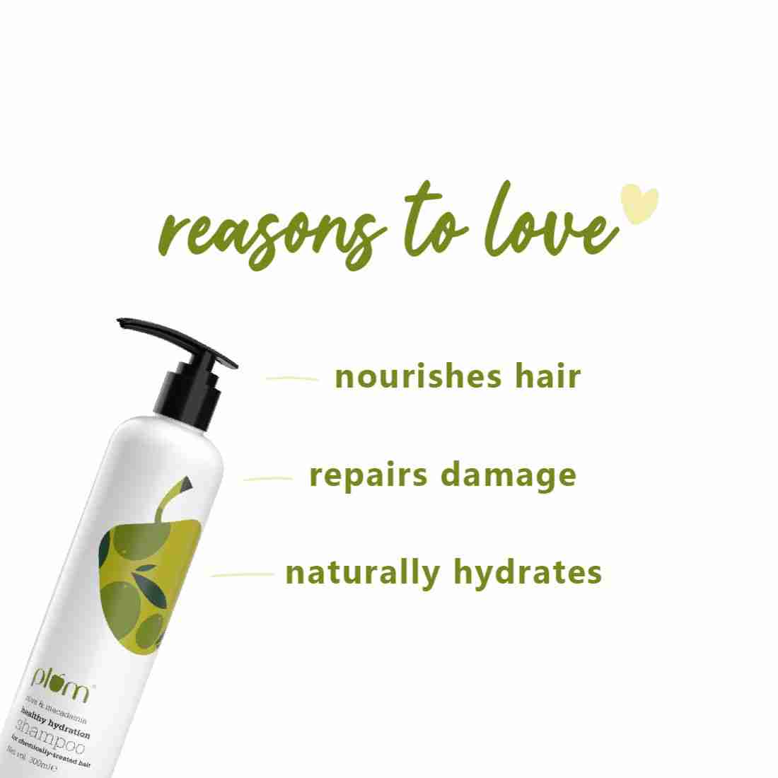 Plum Olive & Macadamia Healthy Hydration Shampoo - 300ml