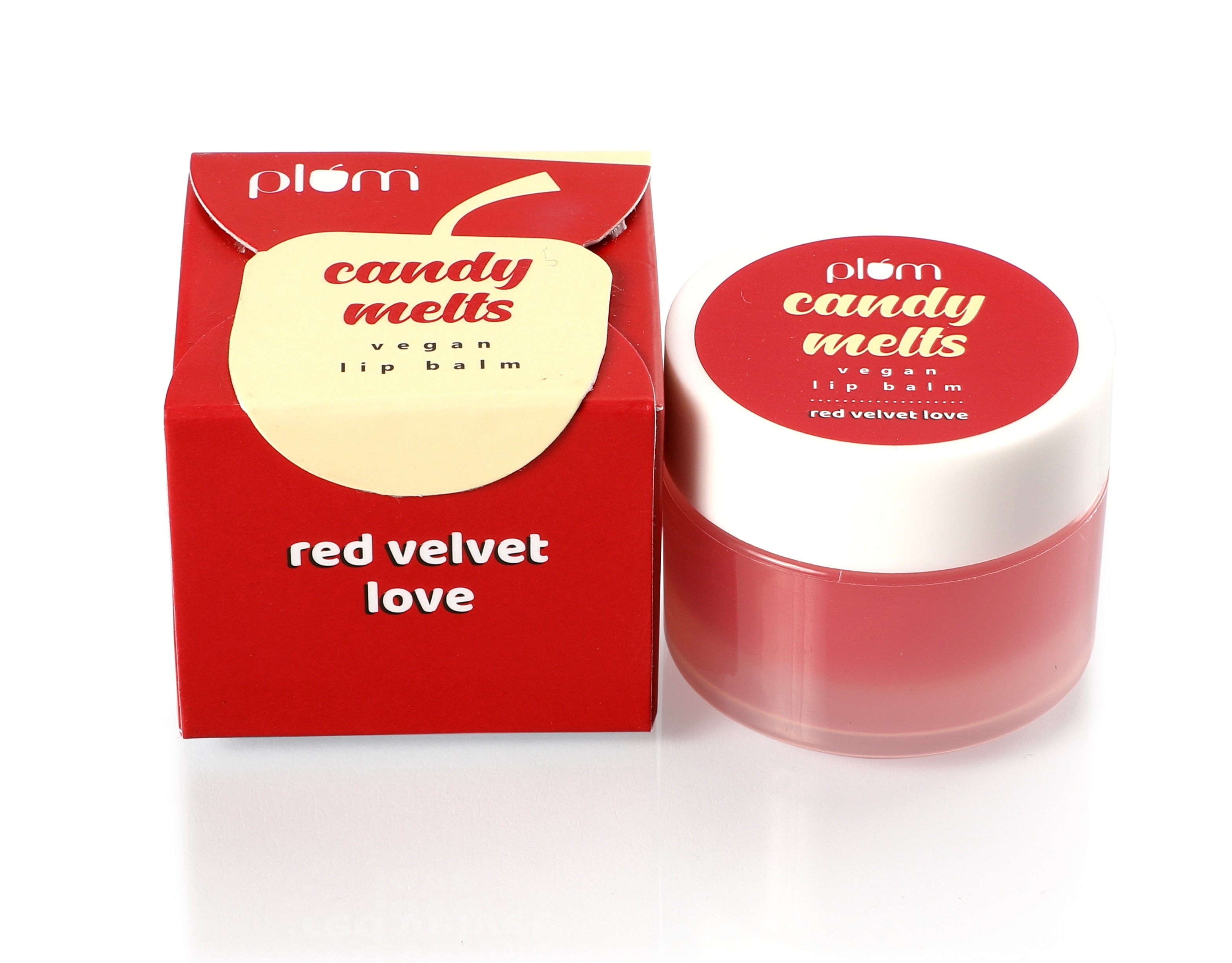 plum be good | Plum Candy Melts Vegan Lip Balm | Red Velvet Love 0