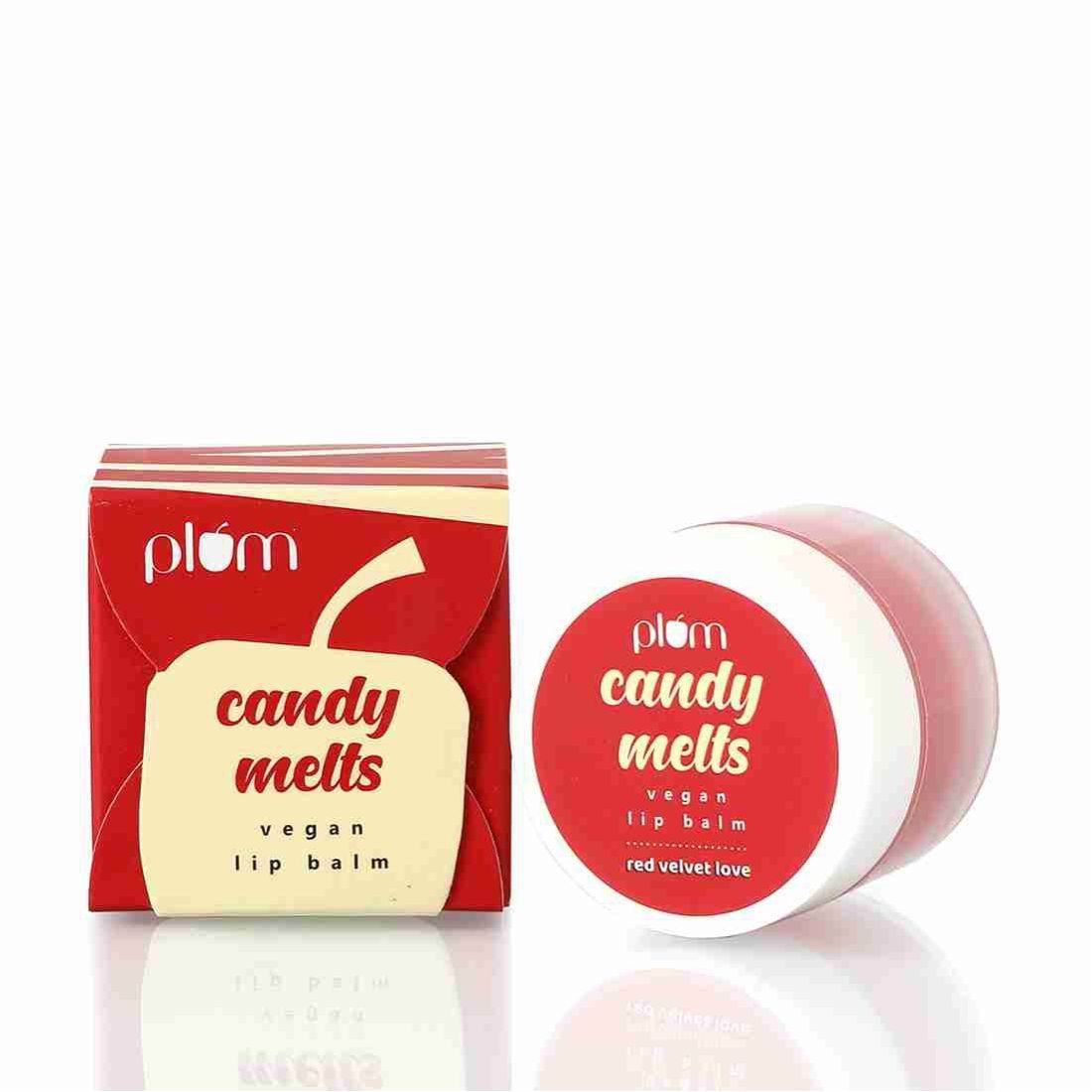 plum be good | Plum Candy Melts Vegan Lip Balm | Red Velvet Love 1