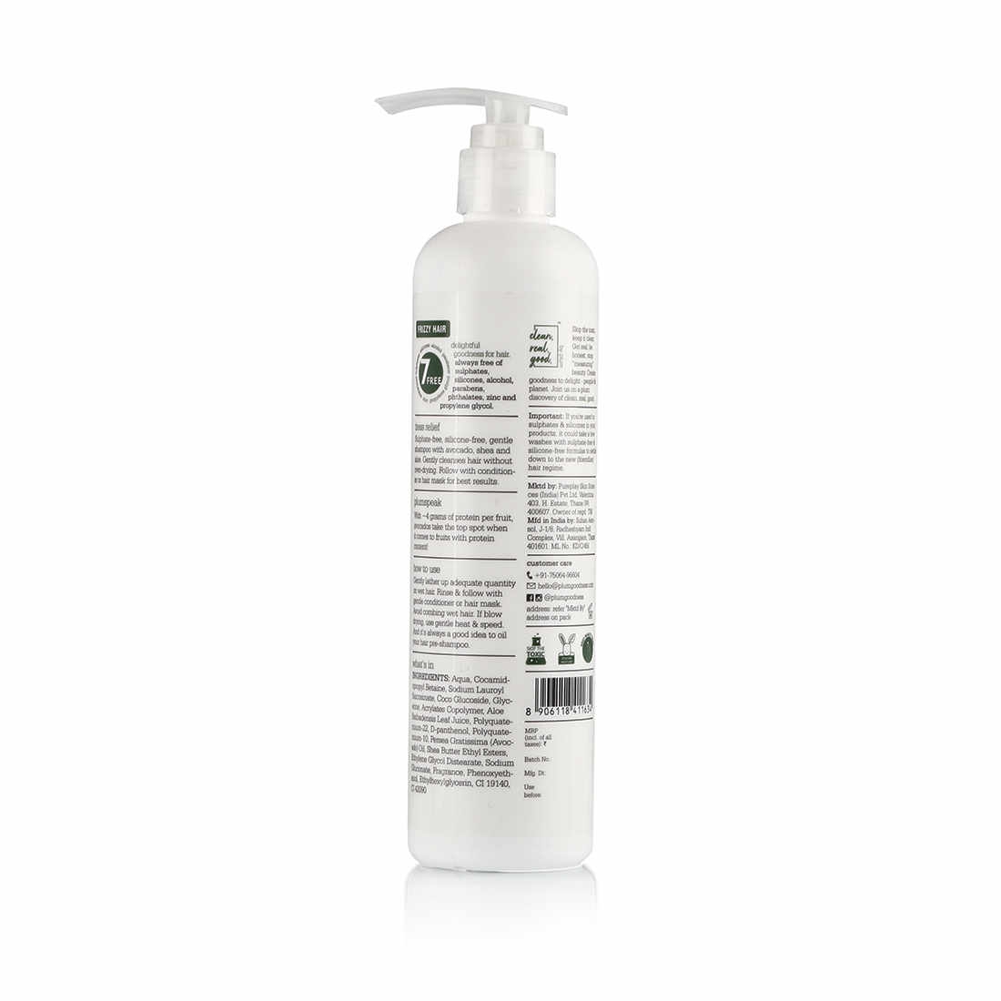 plum be good | Plum Avocado Soft Cleanse Shampoo | 300 ml 1