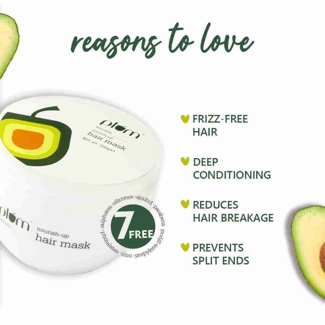 Plum Avocado Nourish-Up Hair Mask