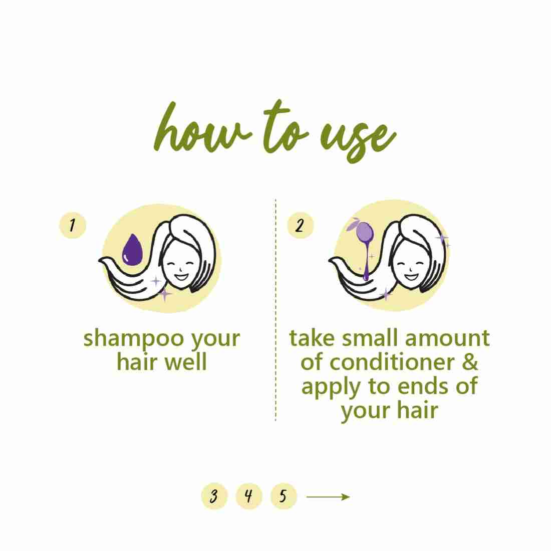 Olive & Macadamia Rich Nourish Conditioner | For Smooth & Shiny Hair | Revives Dull, Dry, Damaged Hair | 100% Vegan 