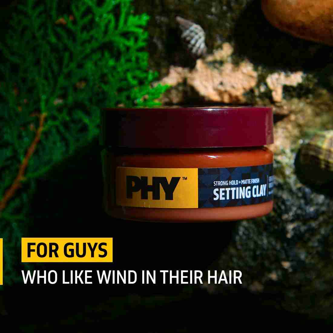 Phy Setting Clay | Strong Hold + Matte Finish