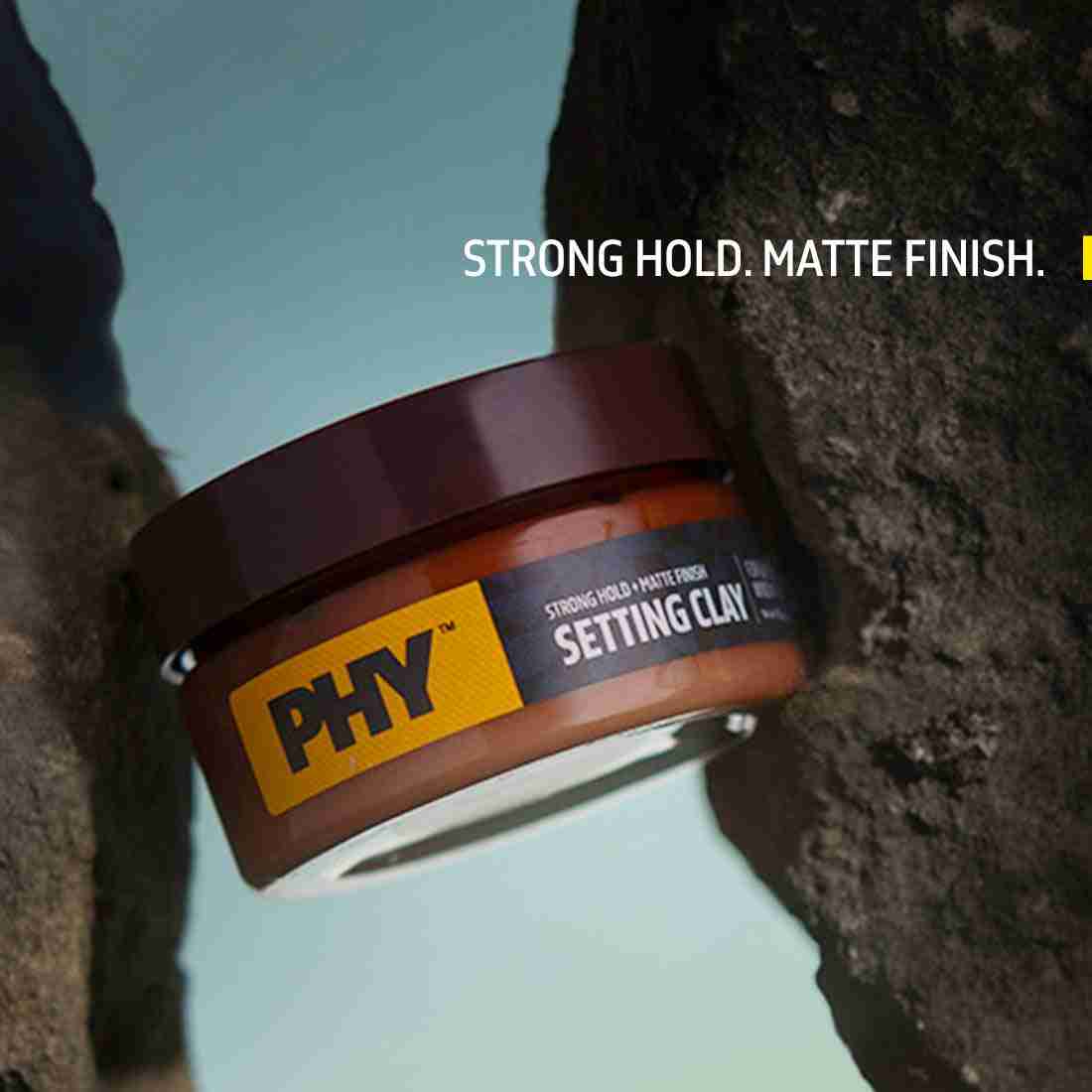Phy Setting Clay | Strong Hold + Matte Finish