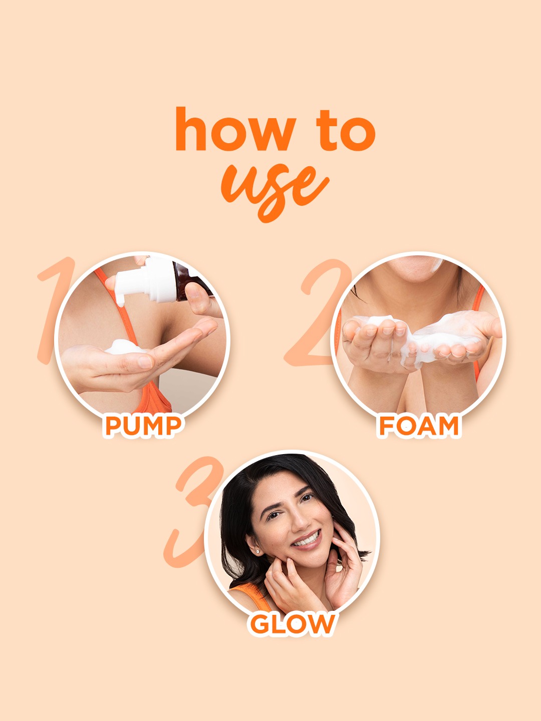 Plum Vitamin C Foaming Face Wash with Mandarin | 110 ml