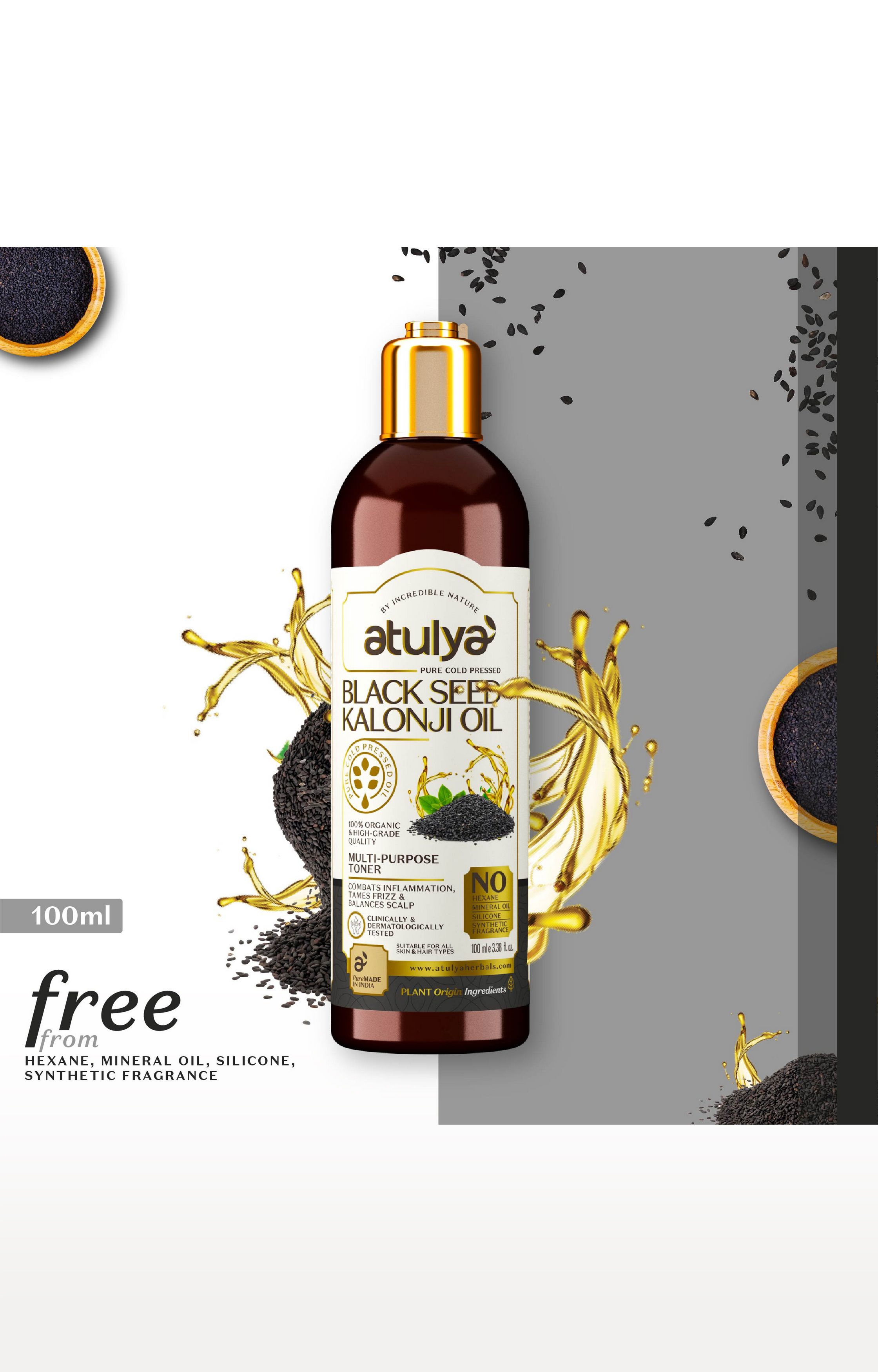 atulya | Atulya Pure Cold Pressed Black Seed Kalonji Oil 0