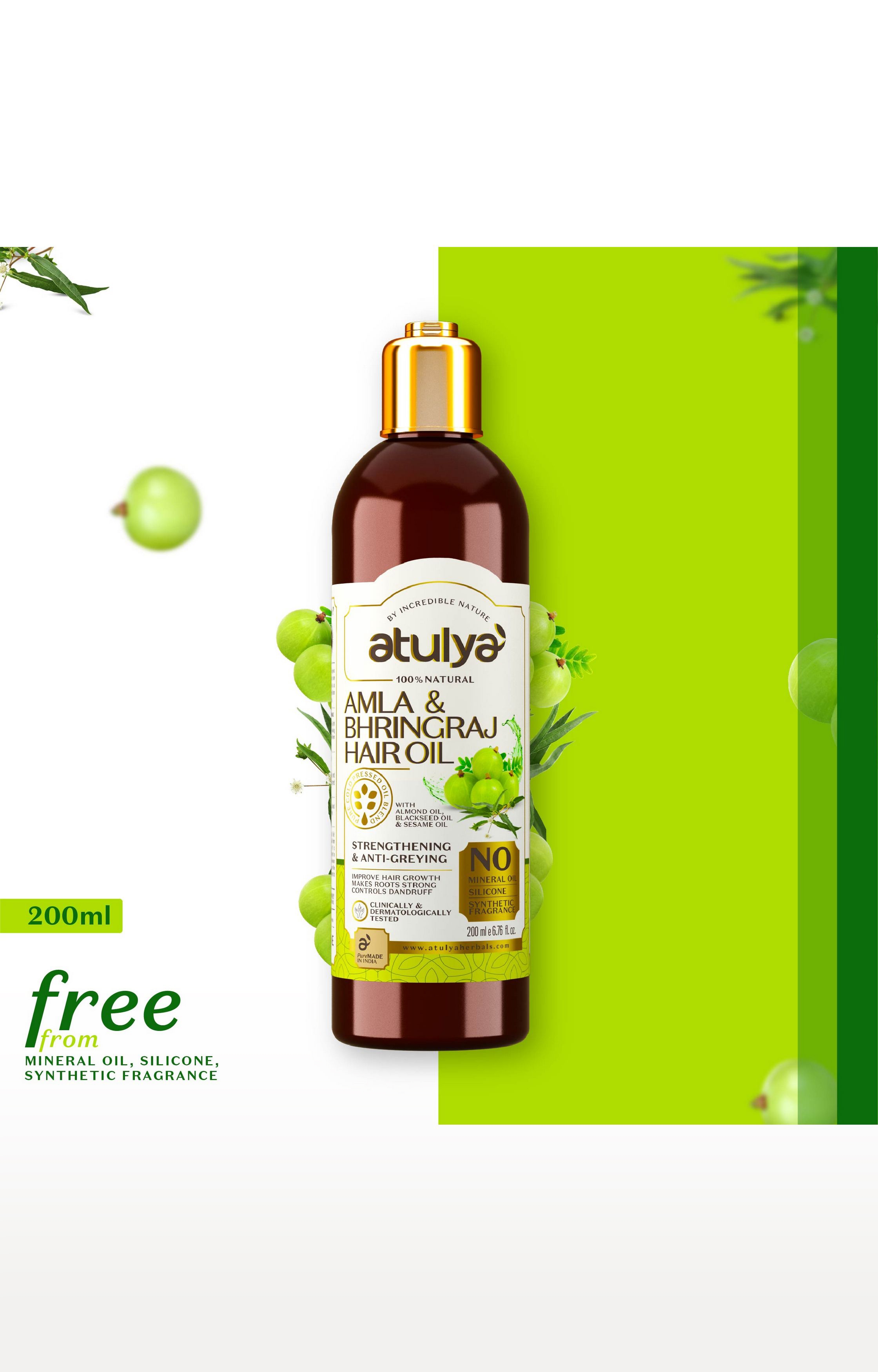 atulya | Atulya Amla Bhringraj Hair Oil  0