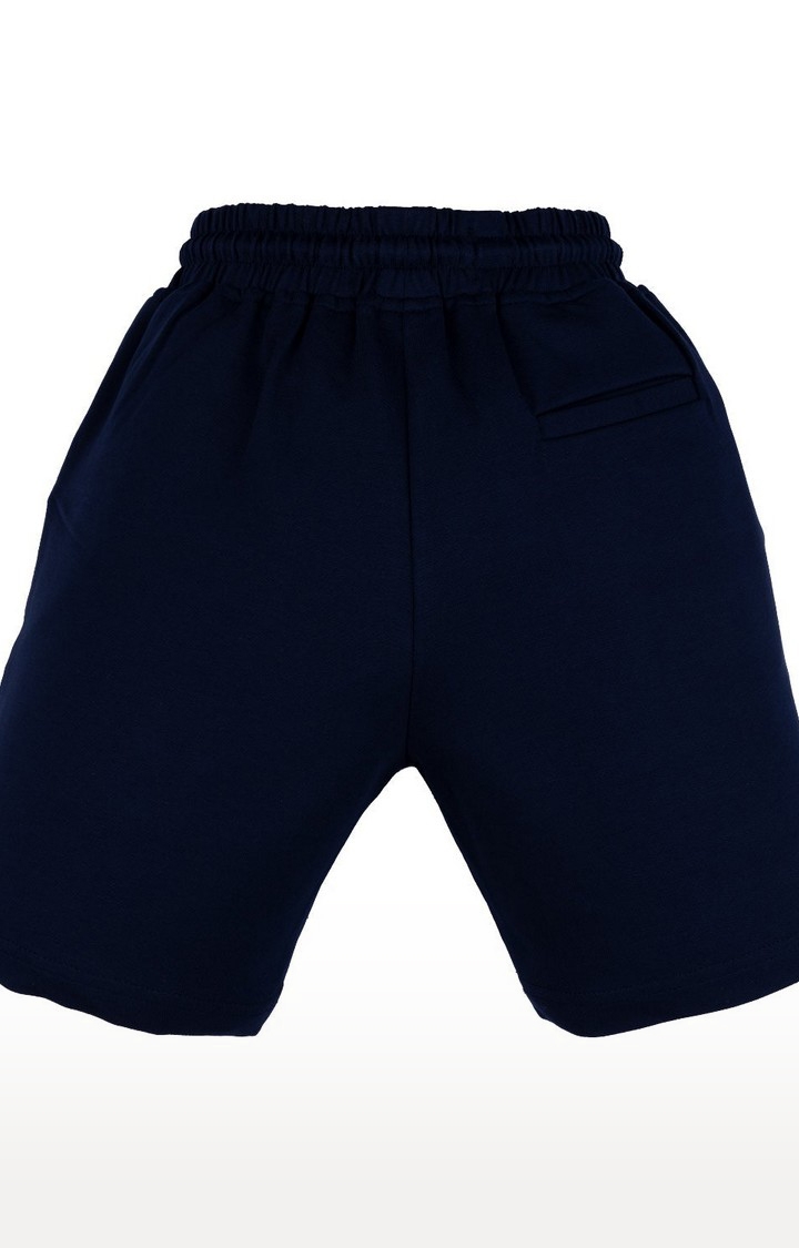 Status Quo | Boy's Blue Printed Shorts 1