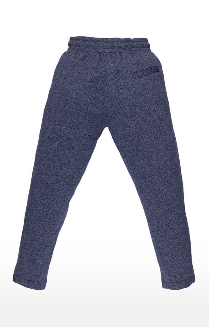 Status Quo | Boy's Blue Printed Trackpants 1