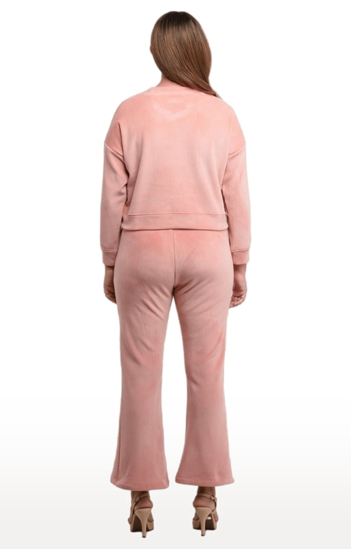 Status Quo | Pink Polycotton Solid Tracksuits 2