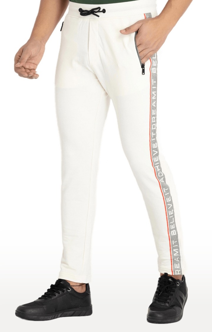 Mens Solid Regular Fit Track Pant