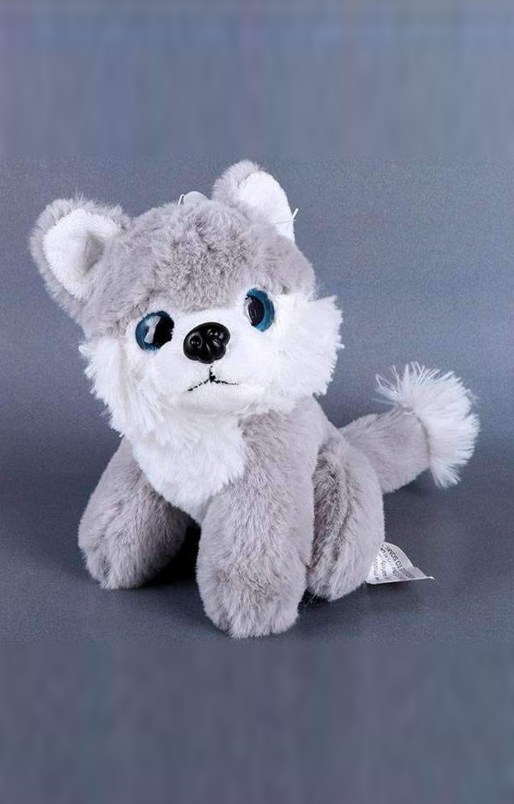 Archies | Archies Grey Stuffed Puppy Toy 0