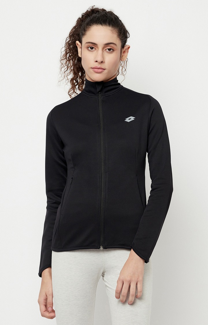Women's Black Activewear Jackets