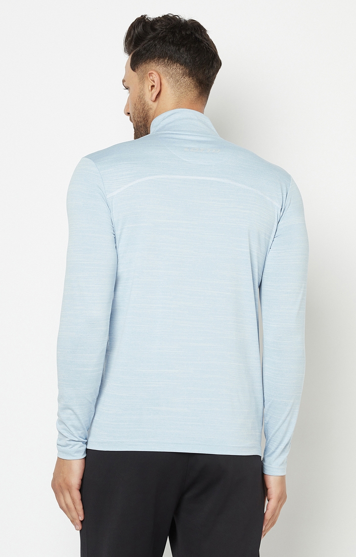 Lotto | Men's Blue Solid Activewear Jackets 5