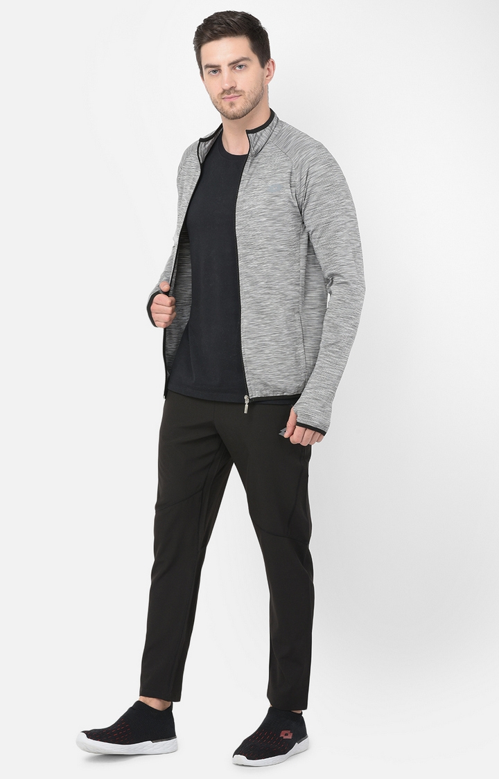 Lotto | Men's Grey Activewear Jackets 2