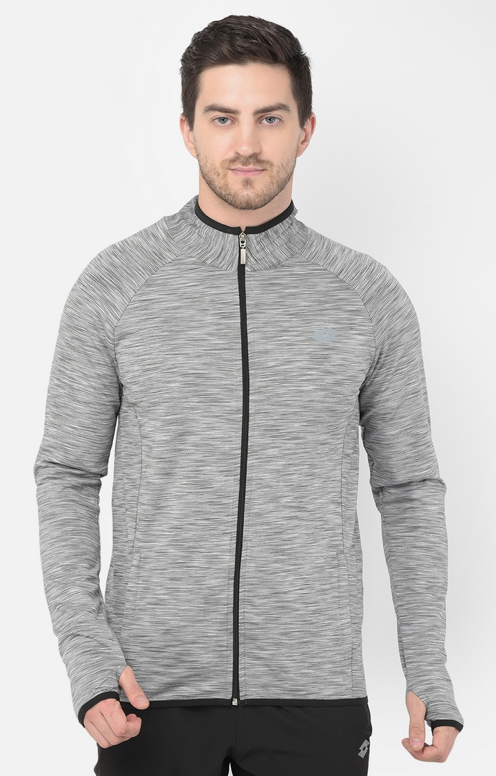 Lotto | Men's Grey Activewear Jackets 1