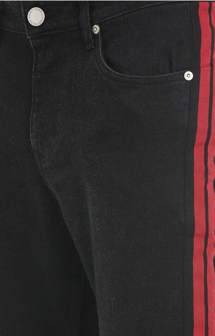 Slim Fit Side Stripe Detail Jeans