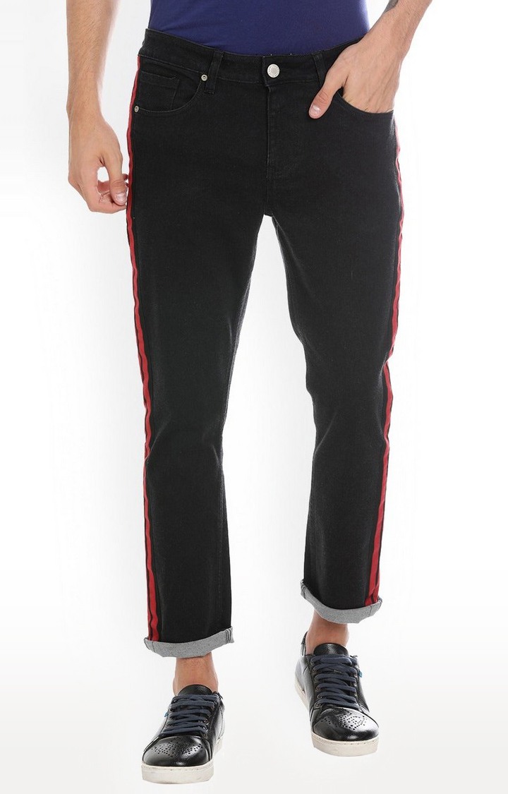 Slim Fit Side Stripe Detail Jeans