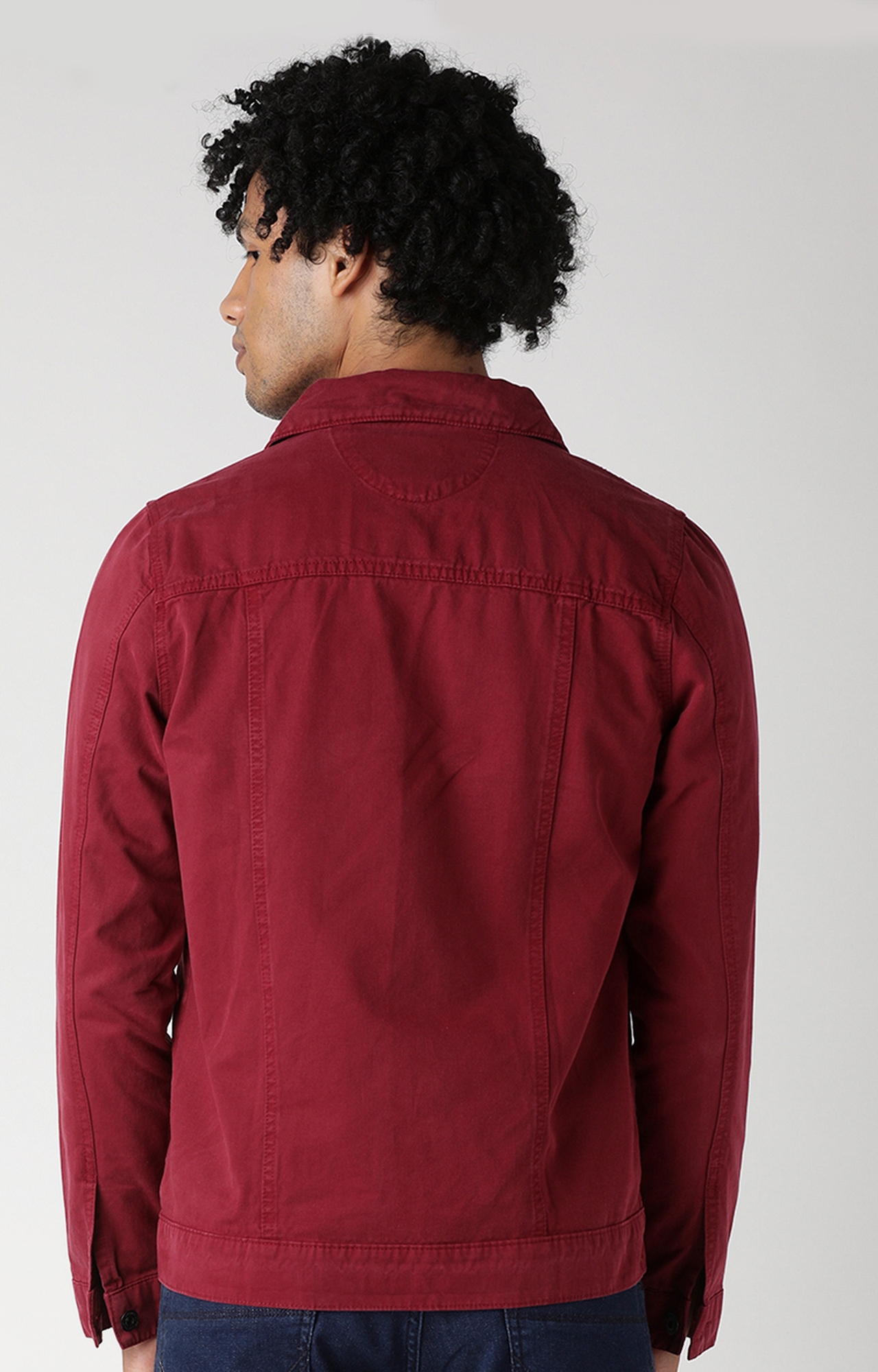 Blue Saint | Red Solid Western Jackets  3