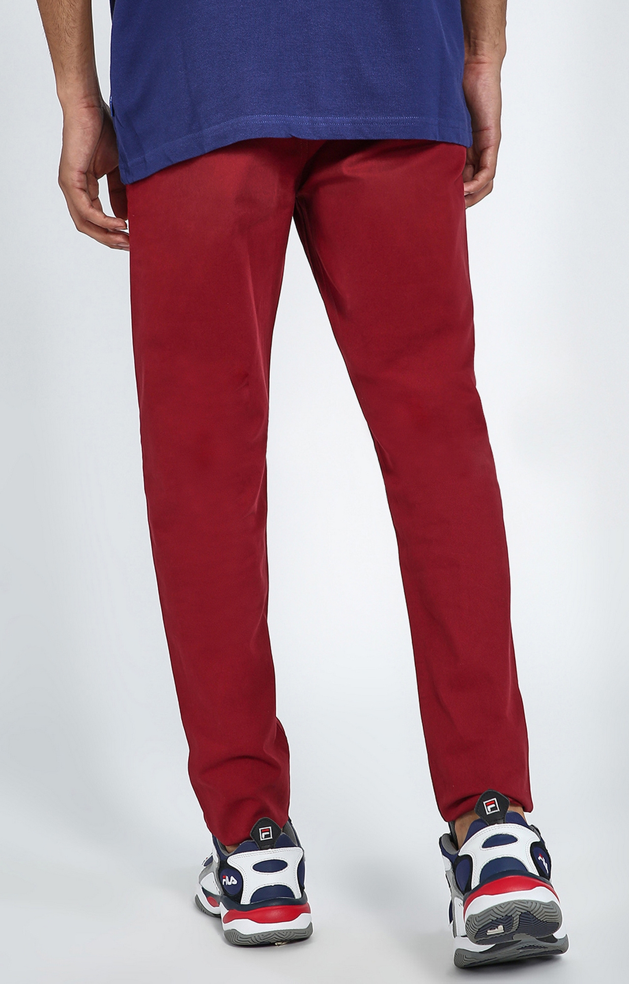 Blue Saint | Red Skinny Trousers 2