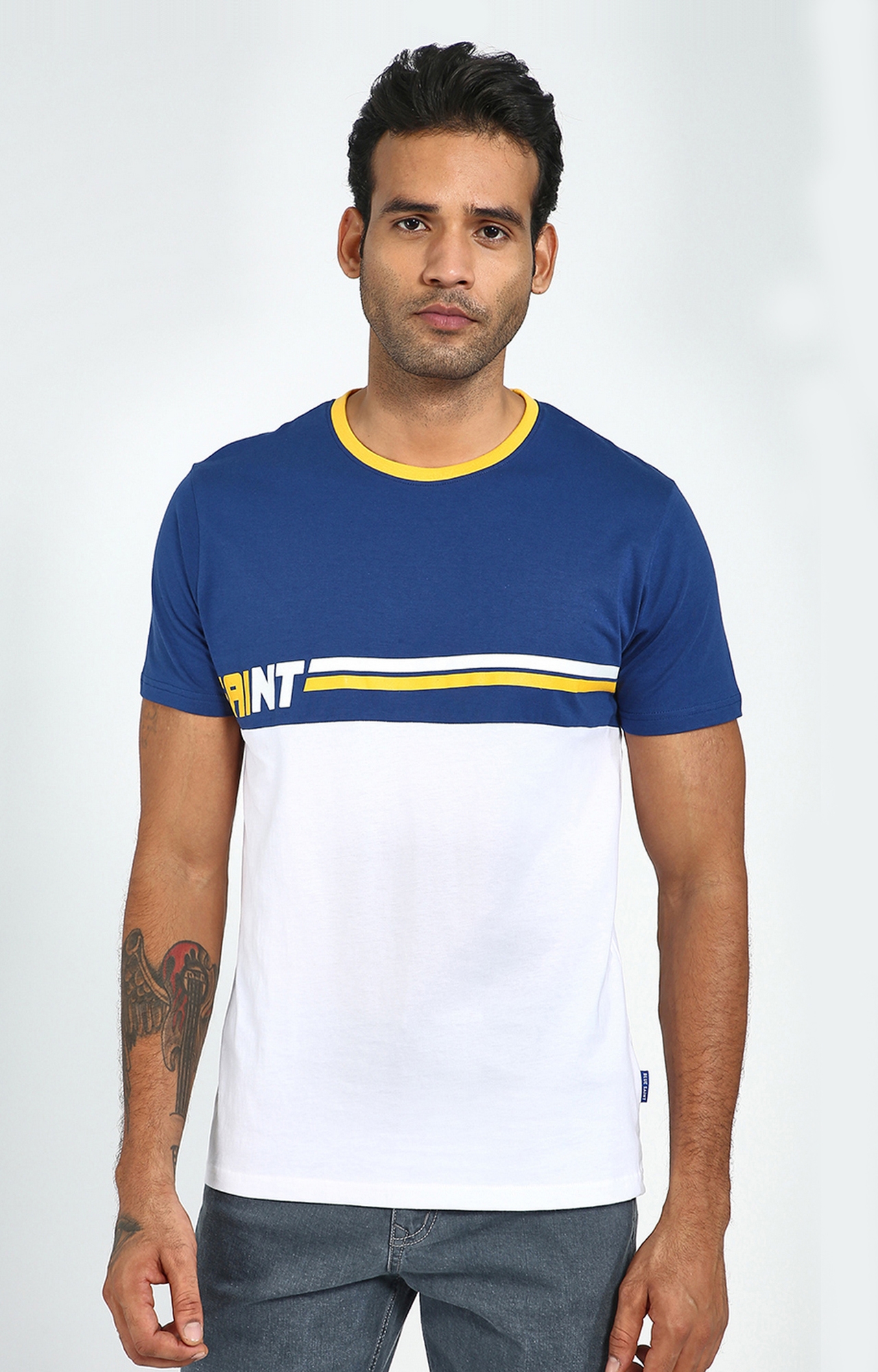 Blue Saint | Blue Saint Men's Multi Regular Fit T-Shirts 0