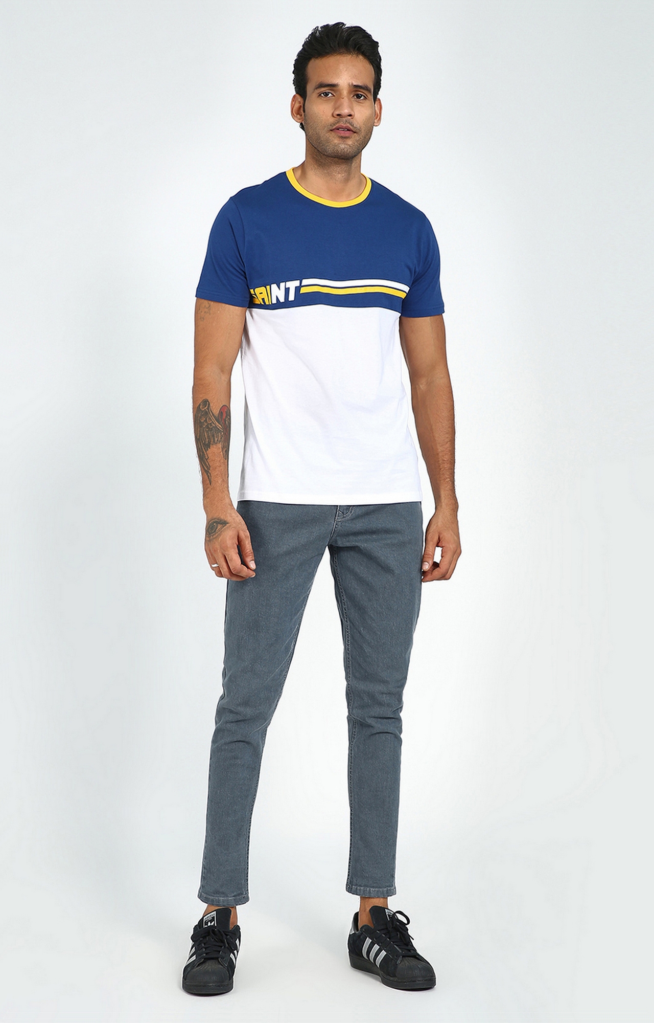 Blue Saint | Blue Saint Men's Multi Regular Fit T-Shirts 1
