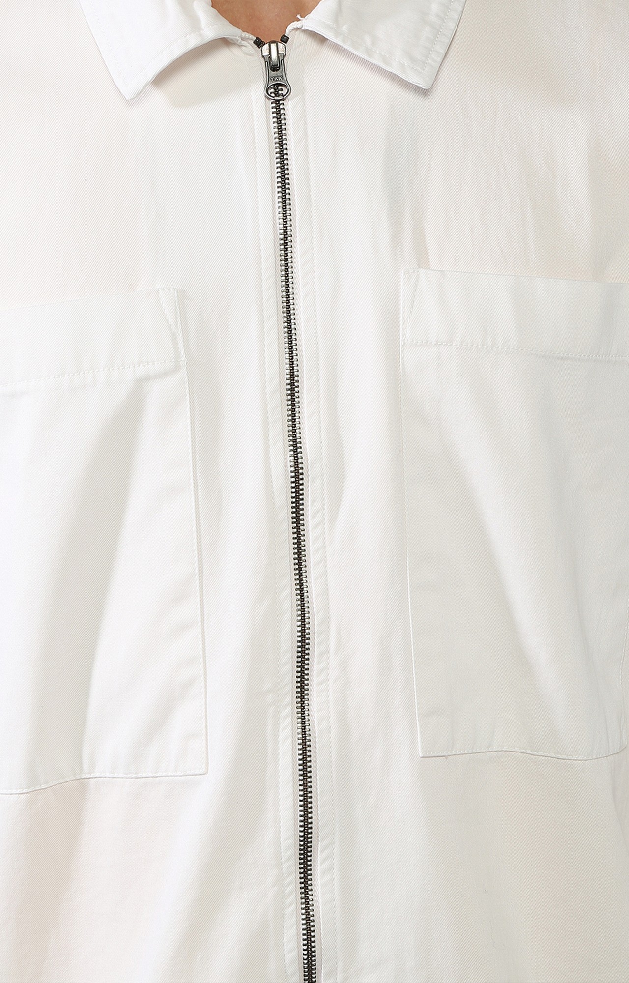 Blue Saint Men'S White Slim Fit Jackets