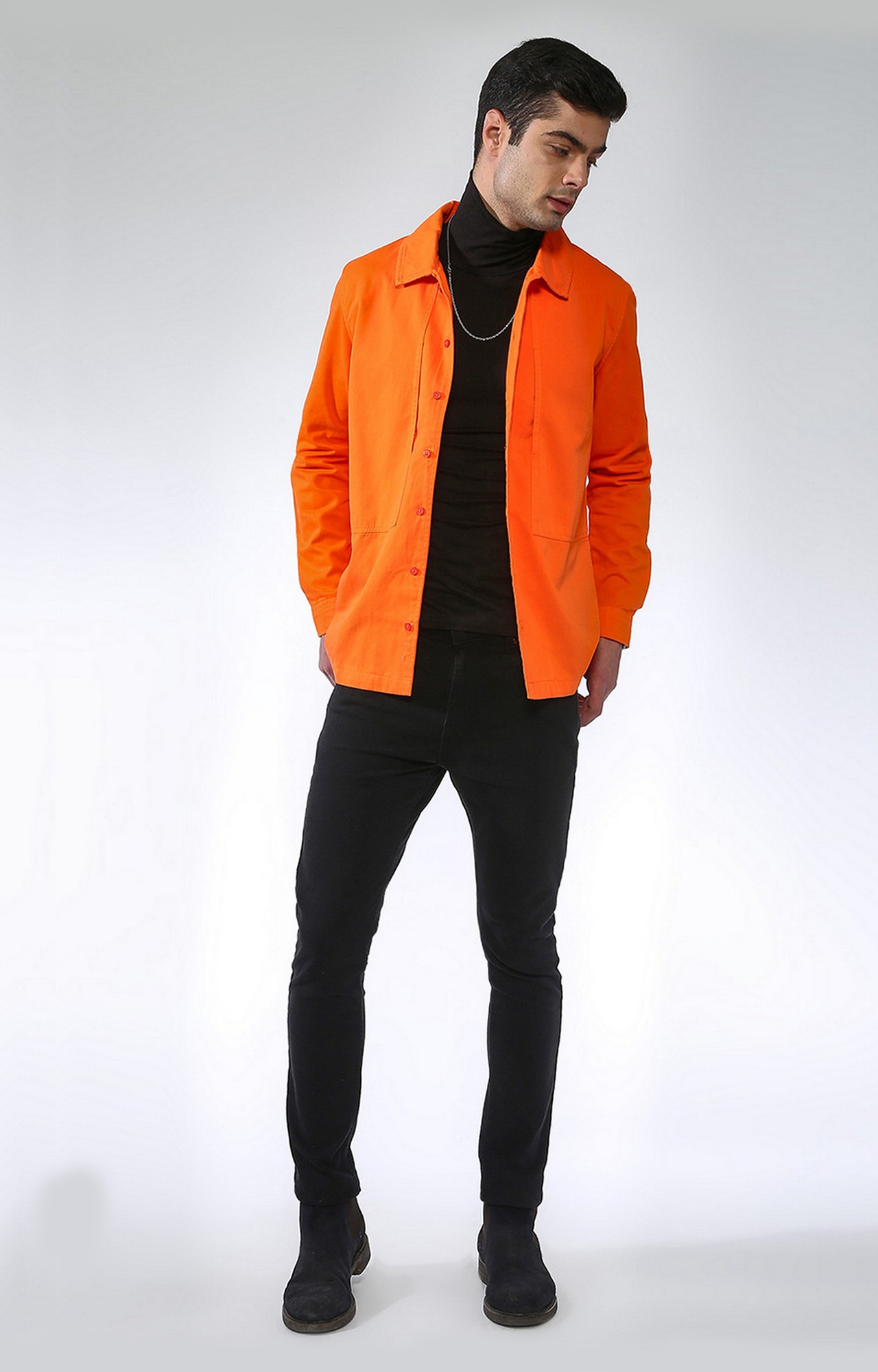 Blue saint slim fit denim jacket top