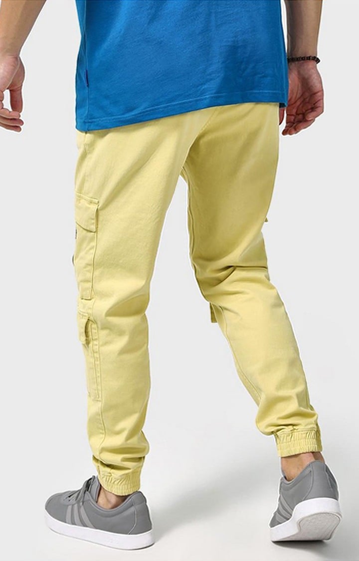 Blue Saint Men's Yellow Joggers
