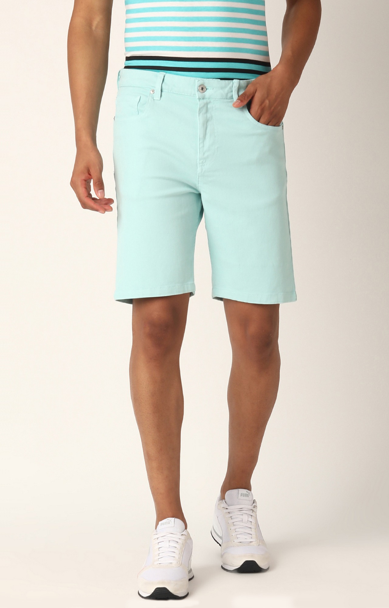Blue saint shorts online