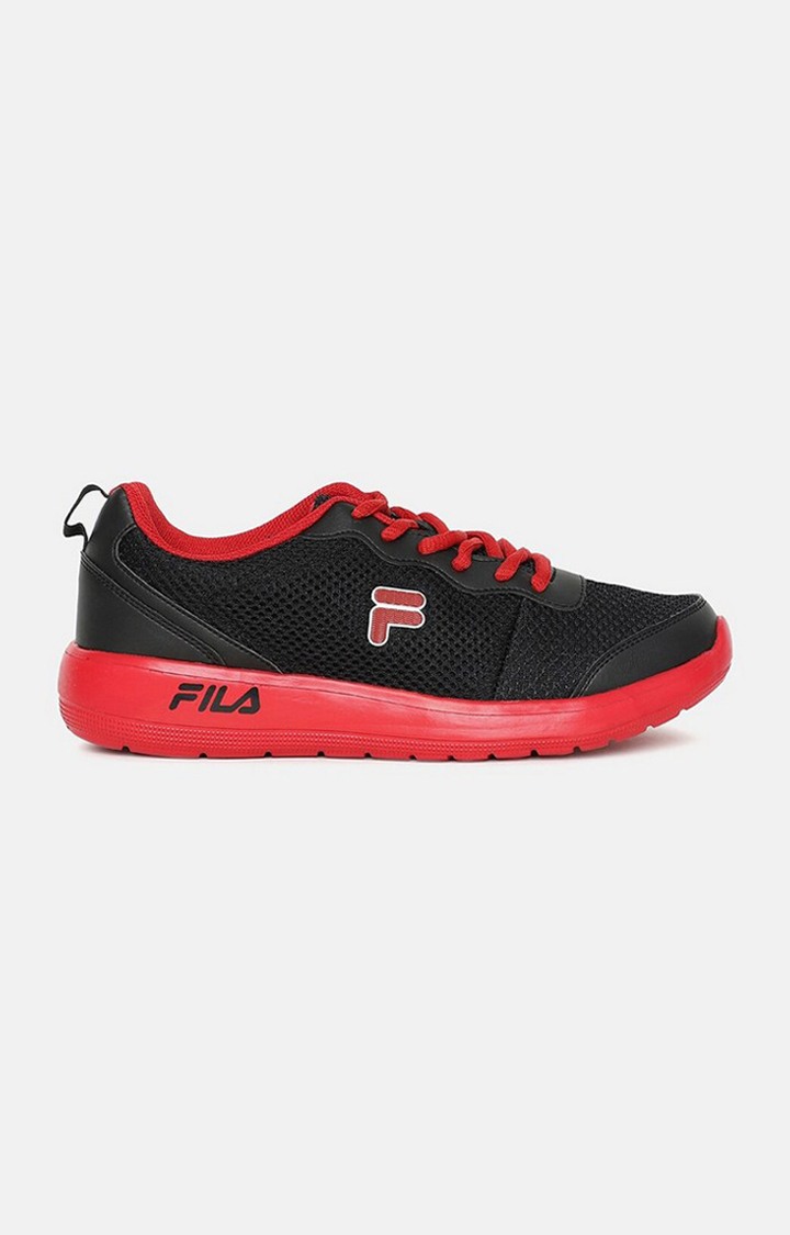 Men's Black PU Sneakers
