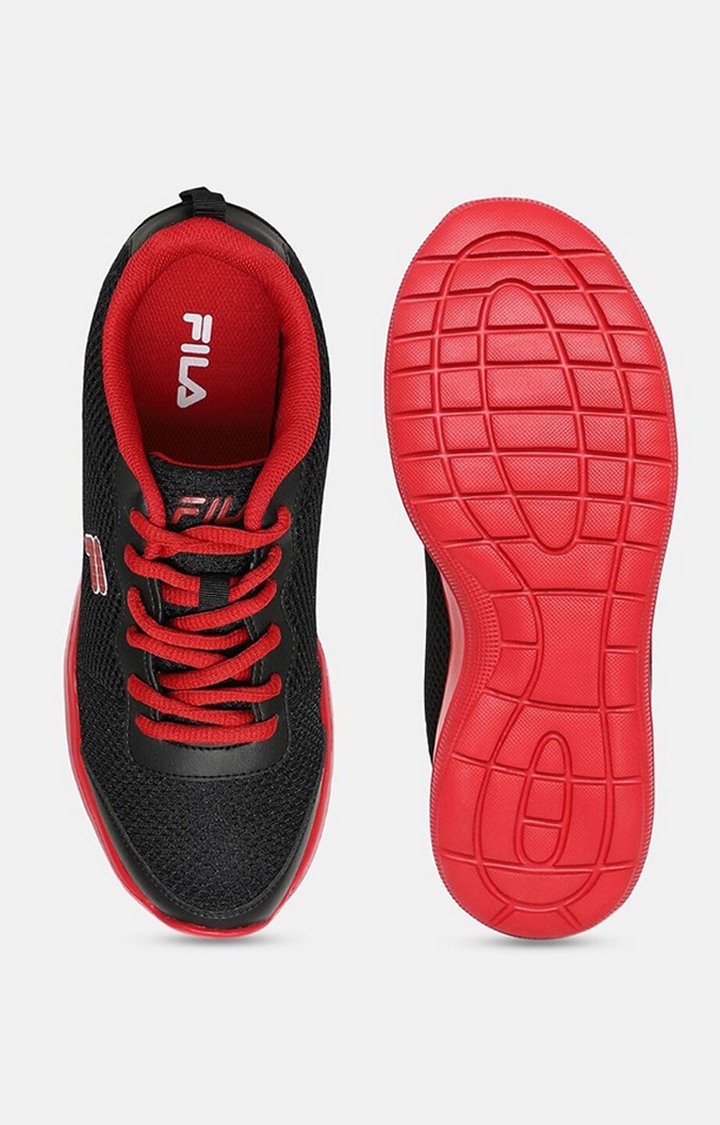Men's Black PU Sneakers