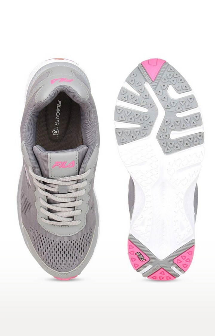 Fila trainers sales womens grey
