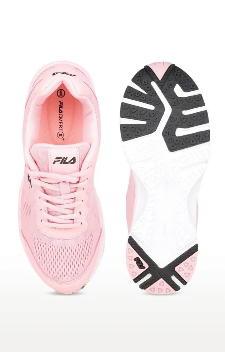 Women's Pink PU Outdoor Sports Shoes