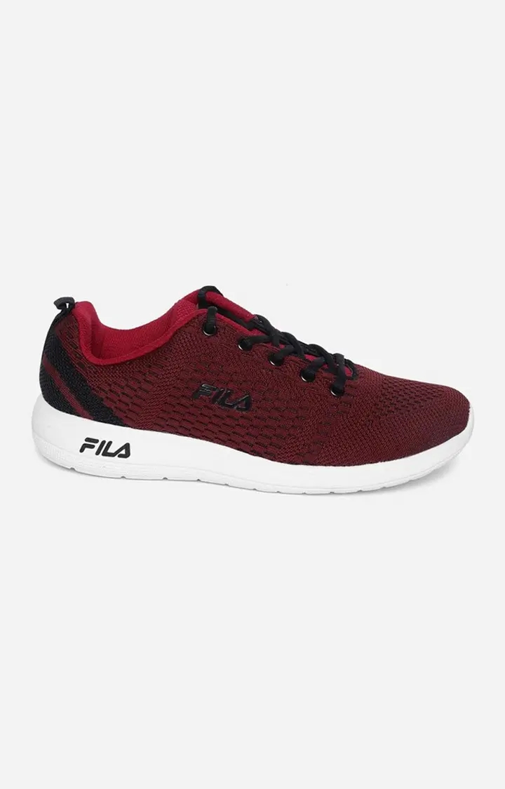 FILA | Men's Red Mesh Outdoor Sports Shoes 1