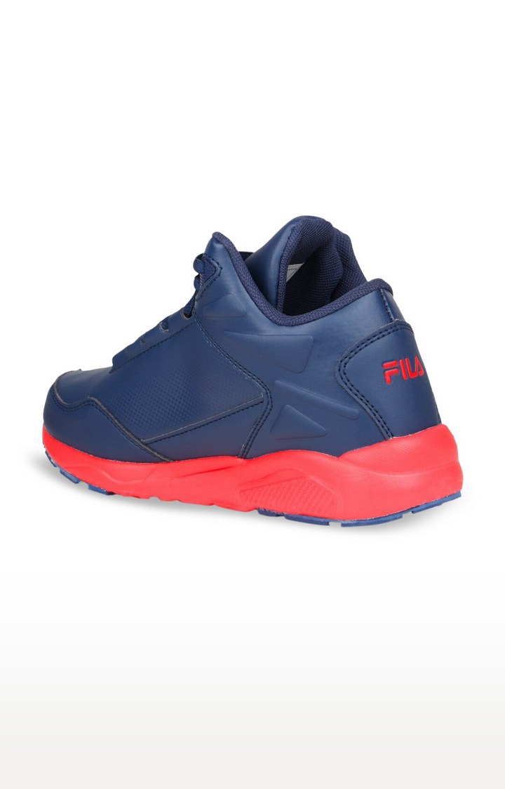 FILA | Boy's Blue PU Sneakers 2