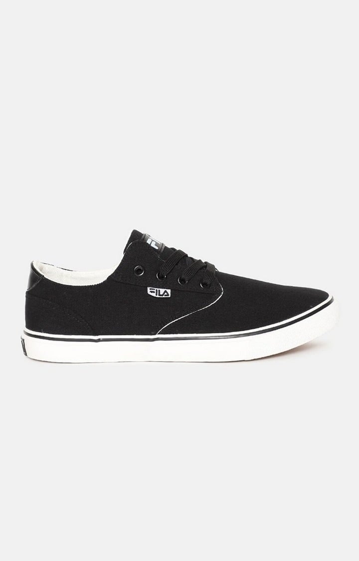 Men's Black Canvas Sneakers