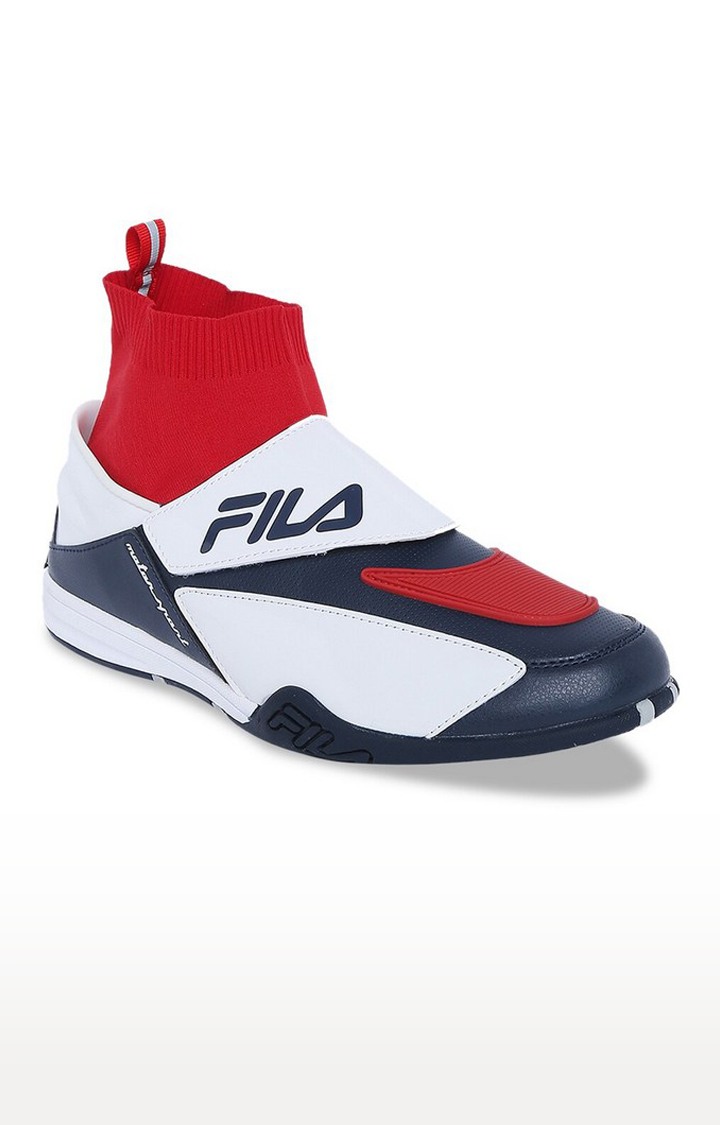 Men's Blue PU Outdoor Sports Shoes